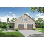 Building Plans Front of House 184D-6035