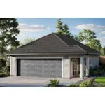 Building Plans Front of House 184D-6037