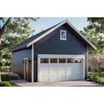 Building Plans Front of House 184D-6040