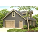 Building Plans Front of House 184D-6048