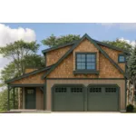 Building Plans Front of House 184D-7511