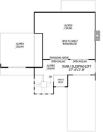 Contemporary House Plan Second Floor - Sunside View Modern Home 155D-0018 - Shop House Plans and More