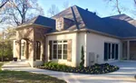 Contemporary House Plan Front Photo 01 - Hanover Manor European Home 155D-0020 - Search House Plans and More