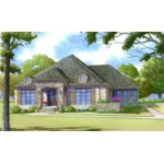 European House Plan Front Photo 02 - Hanover Manor European Home 155D-0020 - Search House Plans and More