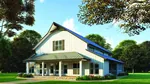 Country House Plan Front of Home - Collin Farm Country Home 155D-0052 - Search House Plans and More