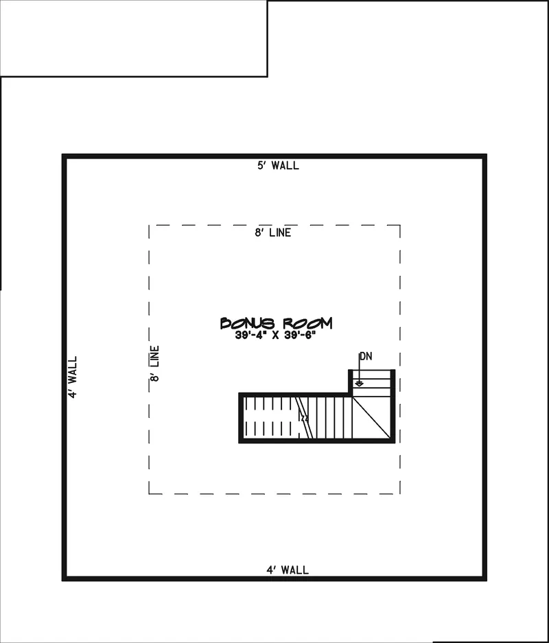 Southern House Plan Second Floor - Farmers Grove Country Home 155D-0086 - Search House Plans and More