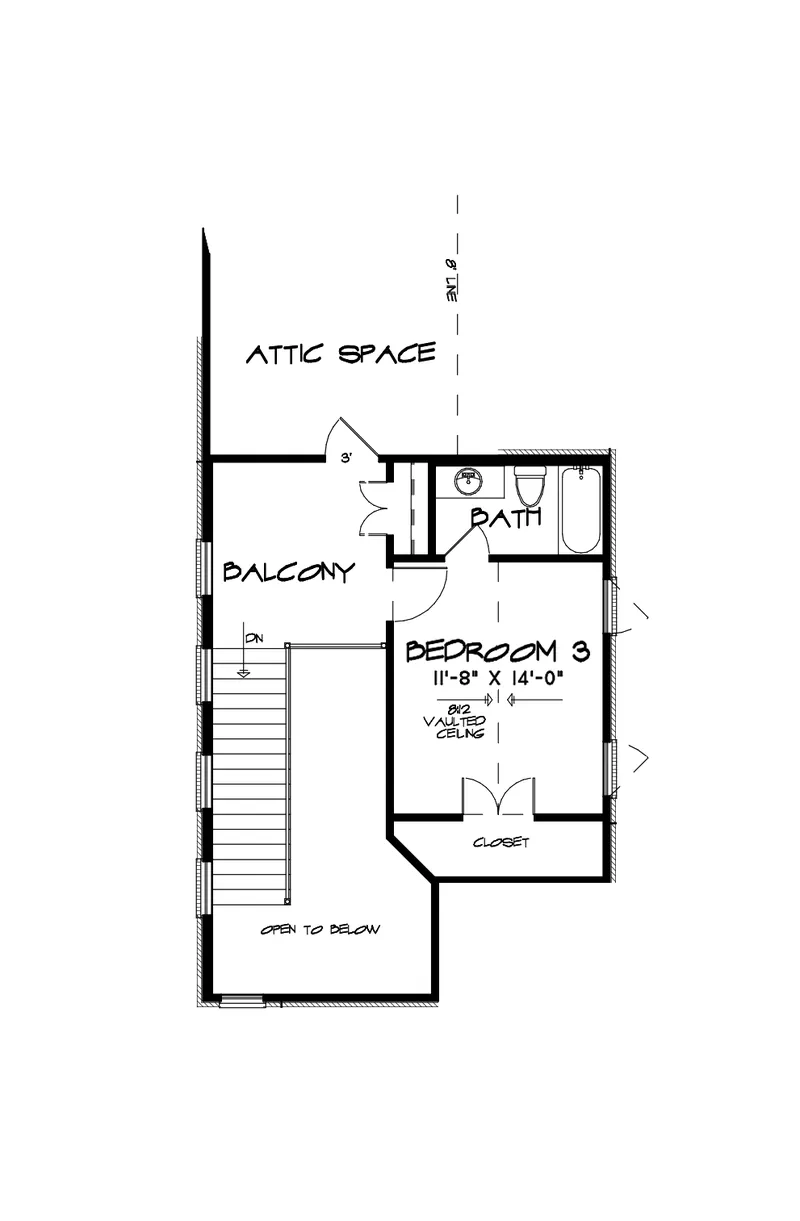 European House Plan Second Floor - Cheswick European Home 155D-0132 - Search House Plans and More