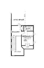 European House Plan Second Floor - Cheswick European Home 155D-0132 - Search House Plans and More