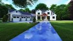 Beach & Coastal House Plan Front of Home - 155D-0121 - Shop House Plans and More