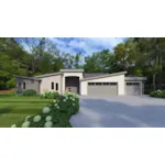 Modern House Plan Front of House 187D-0009