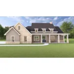 Ranch House Plan Front of House 190D-0017