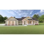 Traditional House Plan Front of House 190D-0018