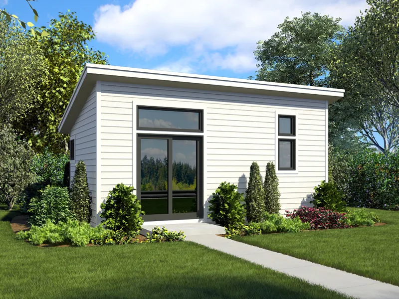 Modern Farmhouse Plan Front of Home - 012D-7510 | House Plans and More