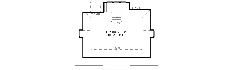 Building Plans Bonus Room - Nevins Craftsman Garage 055D-1031 | House Plans and More