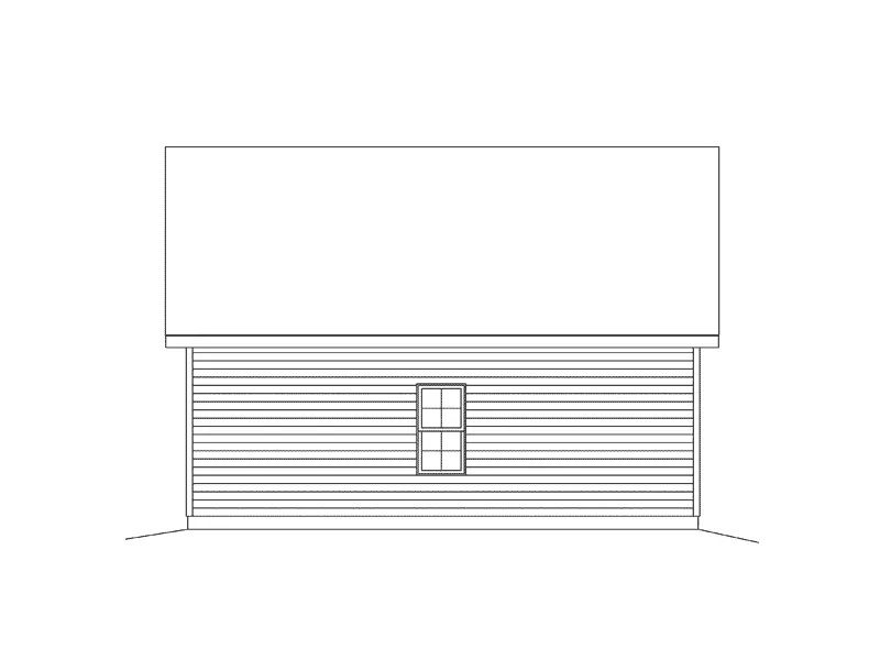 Building Plans Left Elevation -  059D-6071 | House Plans and More