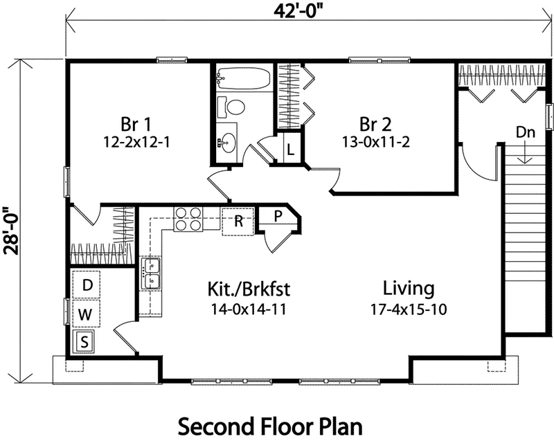 Building Plans Second Floor -  059D-7519 | House Plans and More