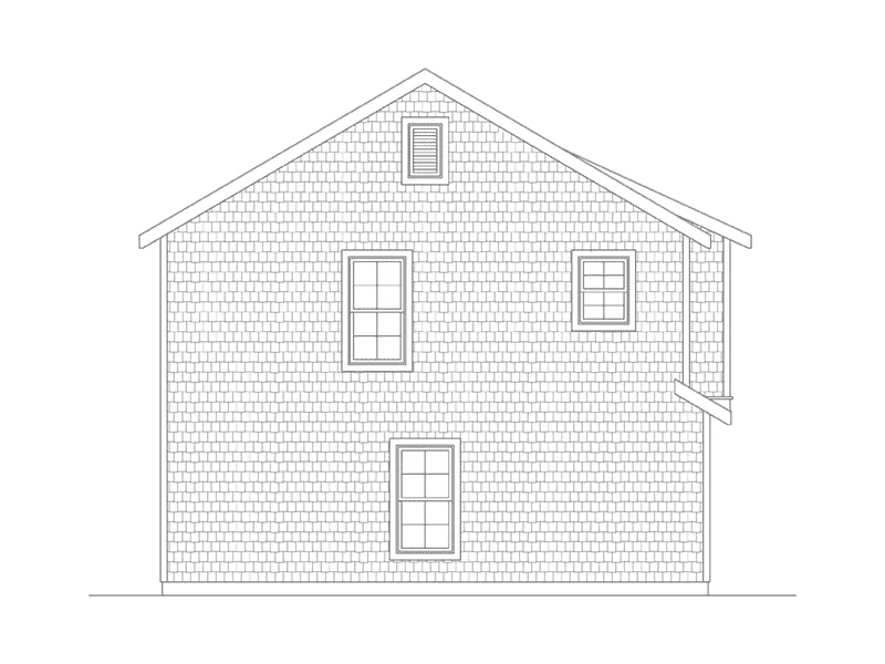 Building Plans Left Elevation -  059D-7519 | House Plans and More