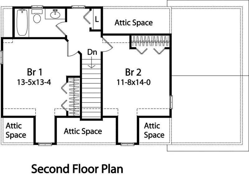 Building Plans Second Floor -  059D-7522 | House Plans and More