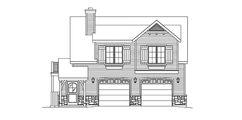 Building Plans Front Elevation - 059D-7524 | House Plans and More