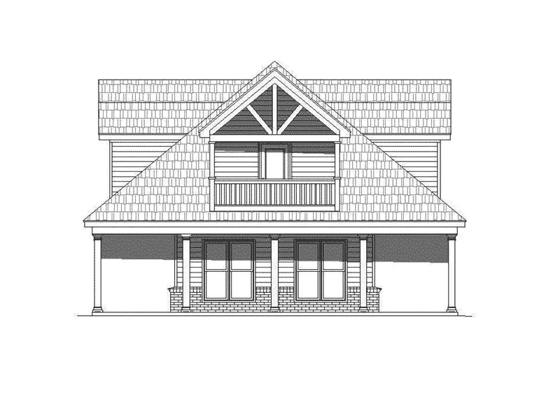 Country House Plan Right Elevation -  142D-6052 | House Plans and More