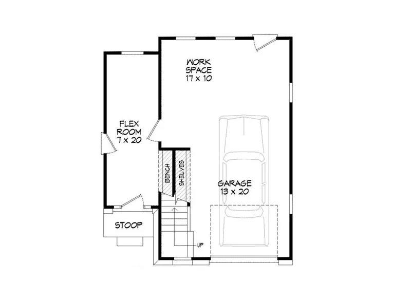Building Plans First Floor -  142D-6061 | House Plans and More