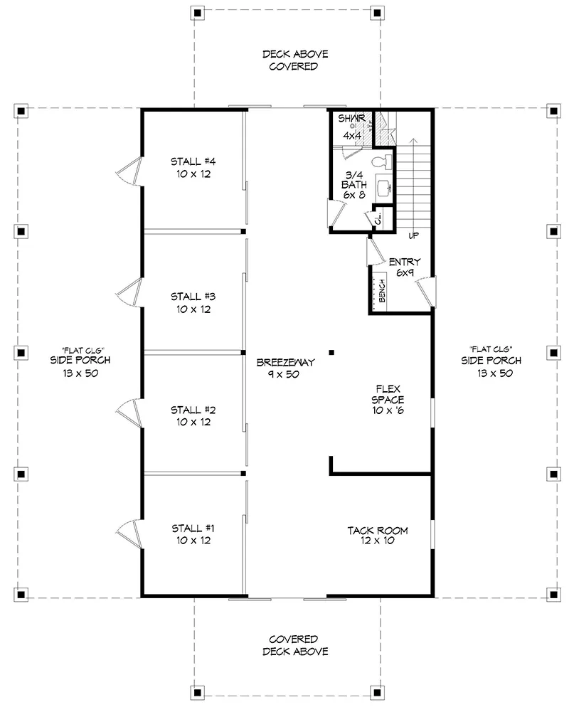 Building Plans First Floor - 142D-7685 | House Plans and More