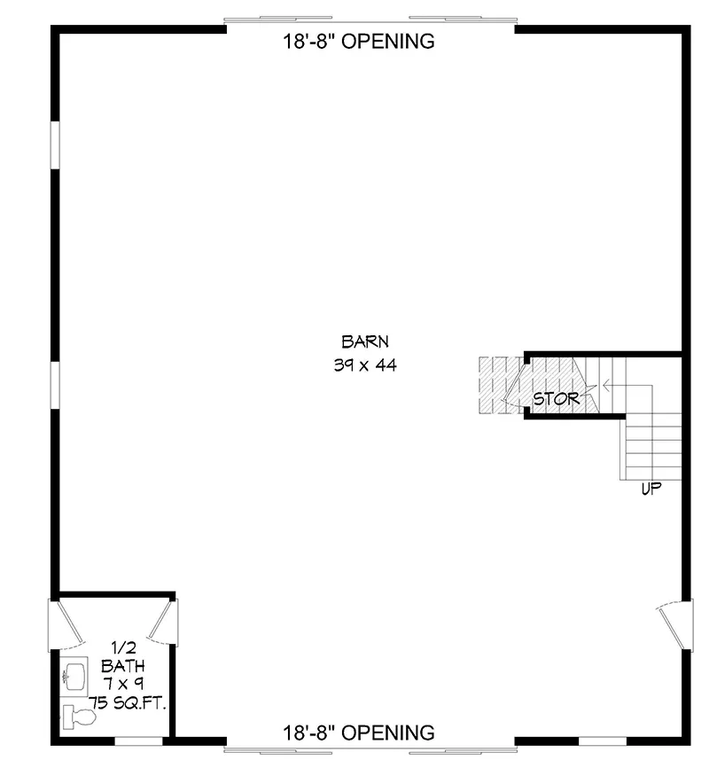 Building Plans First Floor - 142D-7687 | House Plans and More