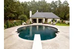 Building Plans Front Photo 01 - Cabana Cove Poolside Structure 055D-1029 | House Plans and More