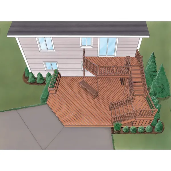 Deck Designs For Split Level Homes - Homemade Ftempo