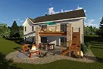 Building Plans Front of Home - 125D-3034 | House Plans and More