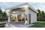 Building Plans Front of Home - 125D-7502 | House Plans and More