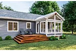 Traditional House Plan Front of House 125D-7547
