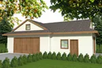 Building Plans Front of Home -  133D-6005 | House Plans and More