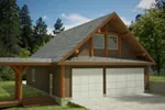 Building Plans Front of Home -  133D-6009 | House Plans and More