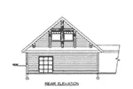Building Plans Rear Elevation -  133D-6009 | House Plans and More
