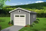 Building Plans Front of Home -  142D-6033 | House Plans and More