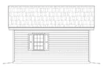 Ranch House Plan Right Elevation -  142D-7522 | House Plans and More